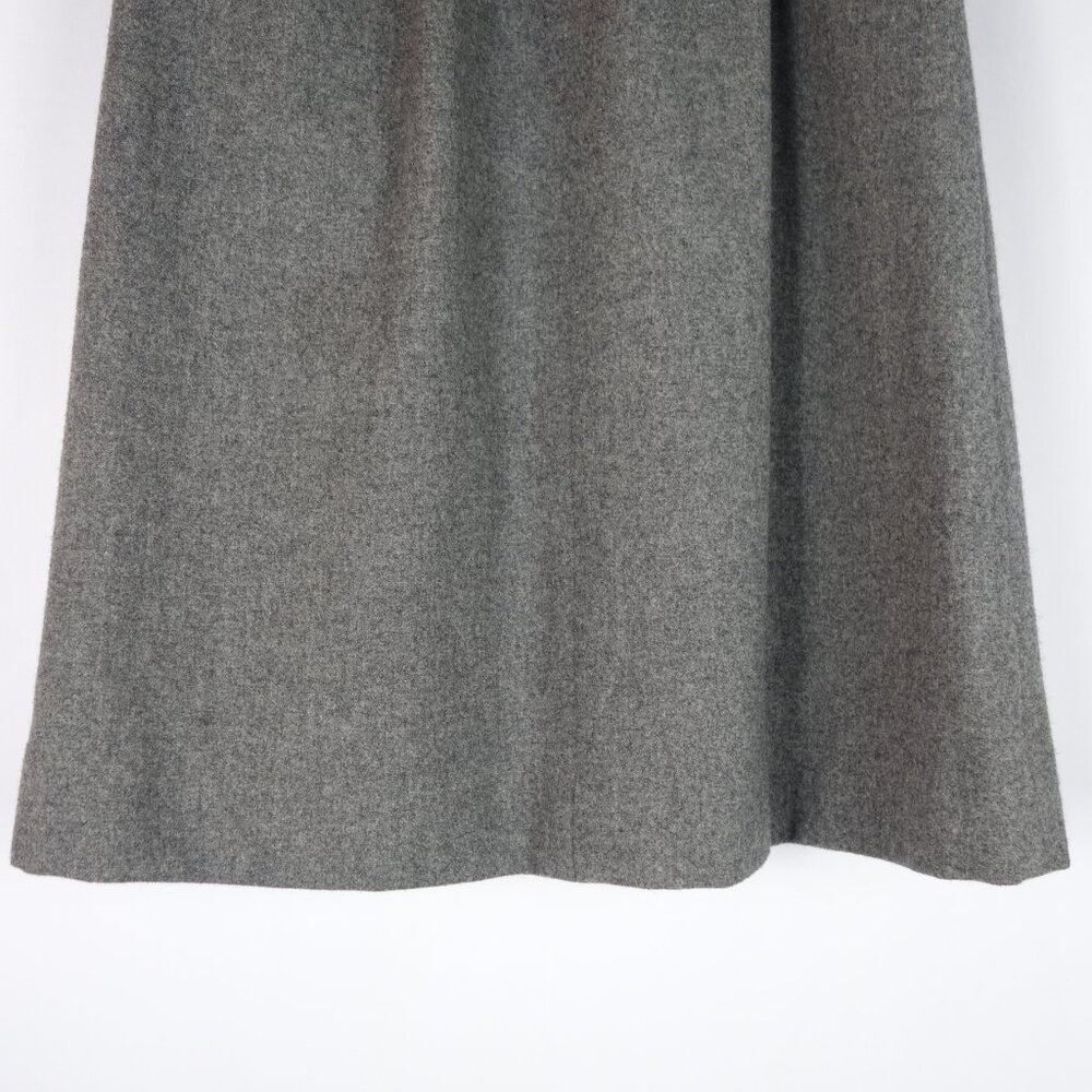 Vintage 1980s Ralph Lauren Thick Wool Maxi Skirt w/ Pockets, Size 10 - Picture 5 of 10